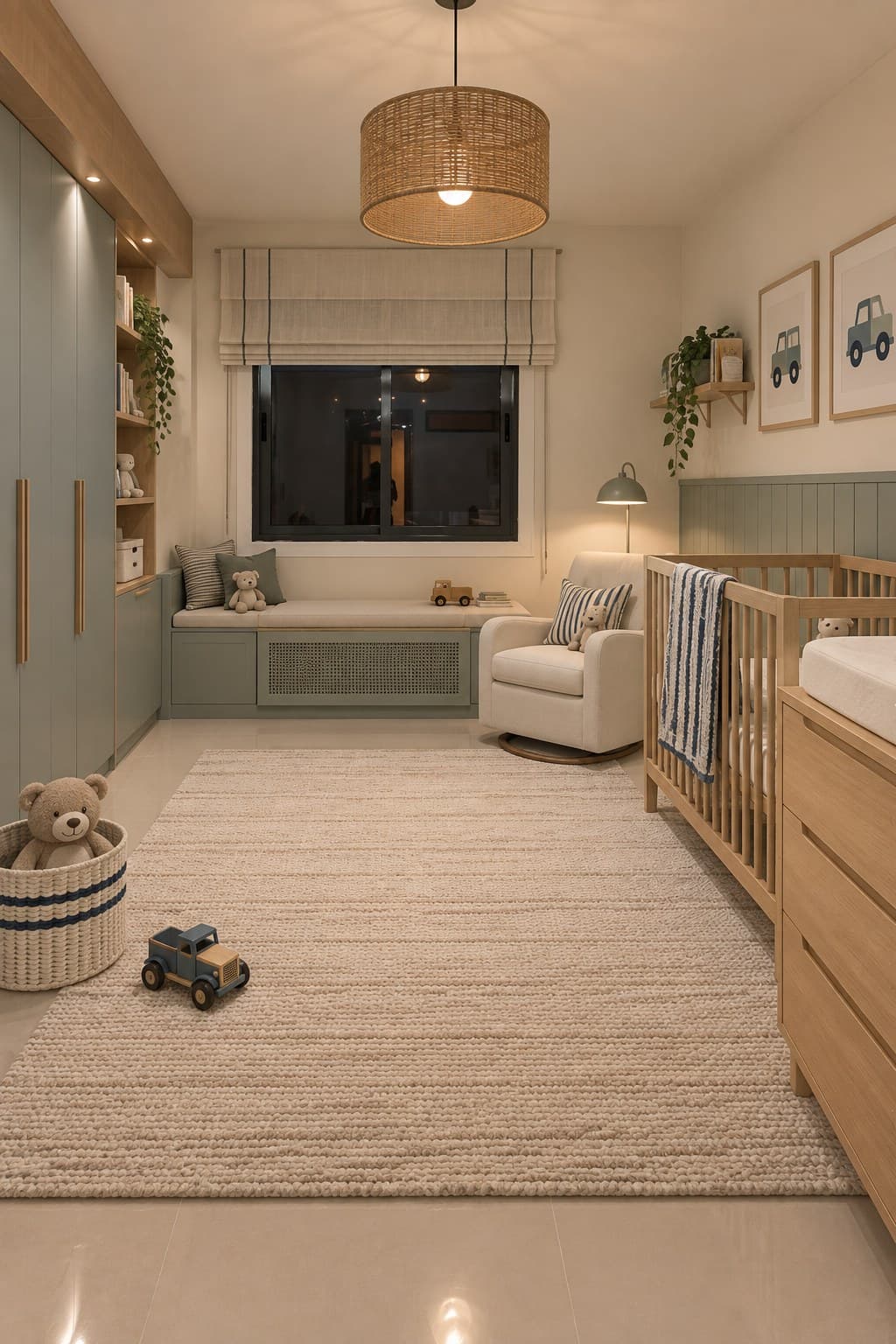 Nursery residencial — Propuesta de diseño